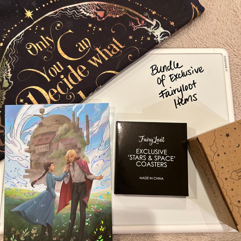 Bundle of Exclusive Fairyloot Items 