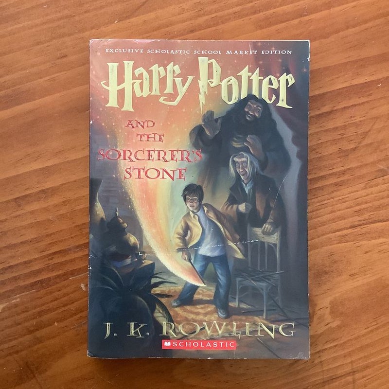 Scholastic Harry Potter and the Sorcerer's Stone Paperback Book