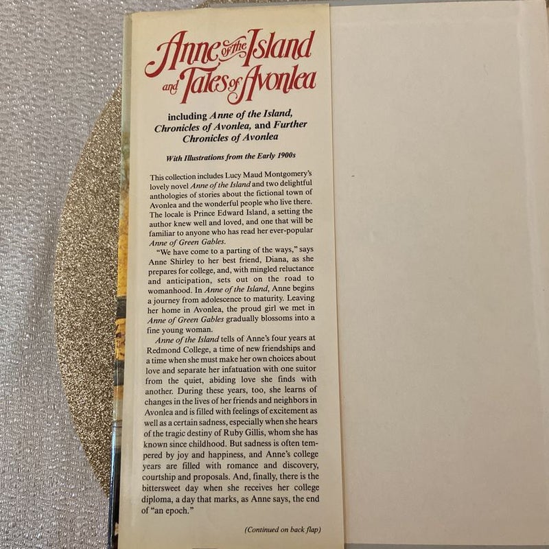Anne of the Island and Tales of Avonlea