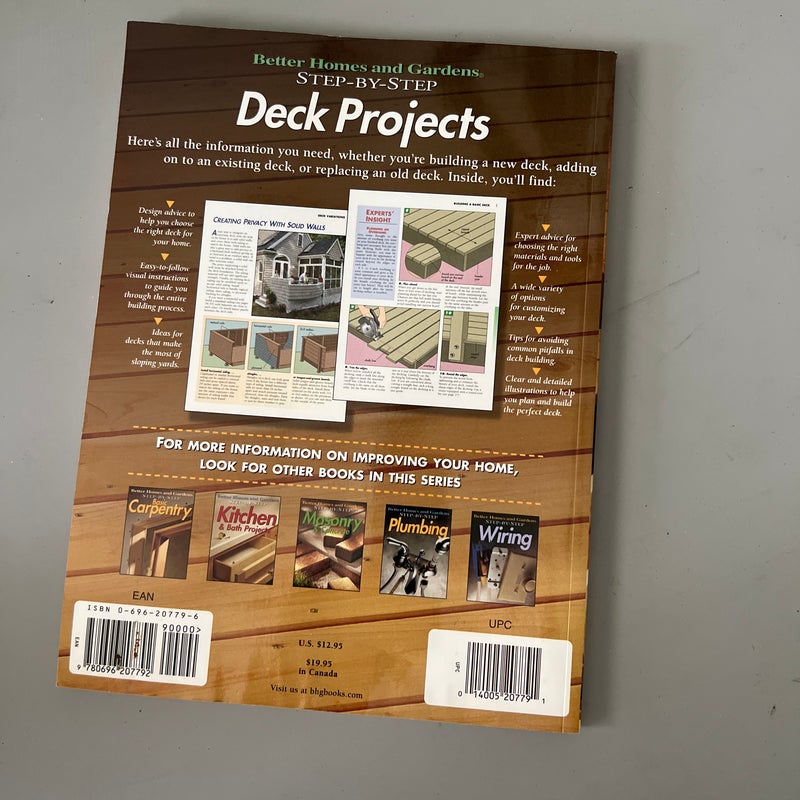 Step-by-step Deck projects