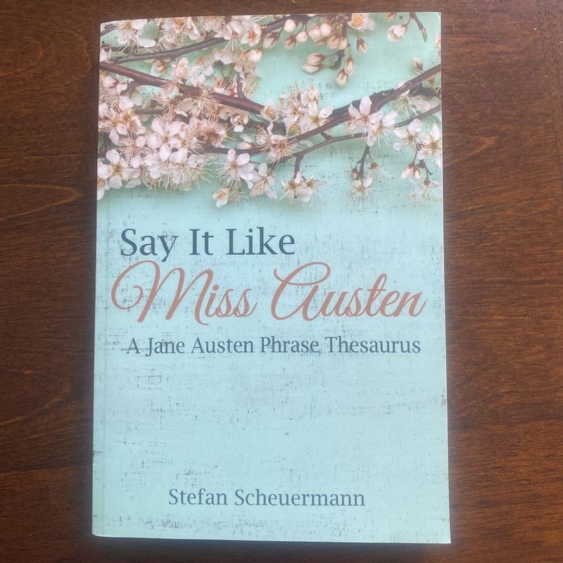 Say It Like Miss Austen