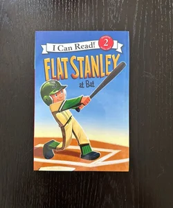 Flat Stanley at Bat