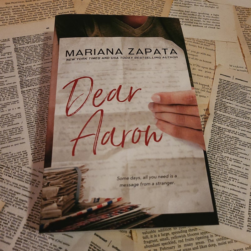 Dear Aaron