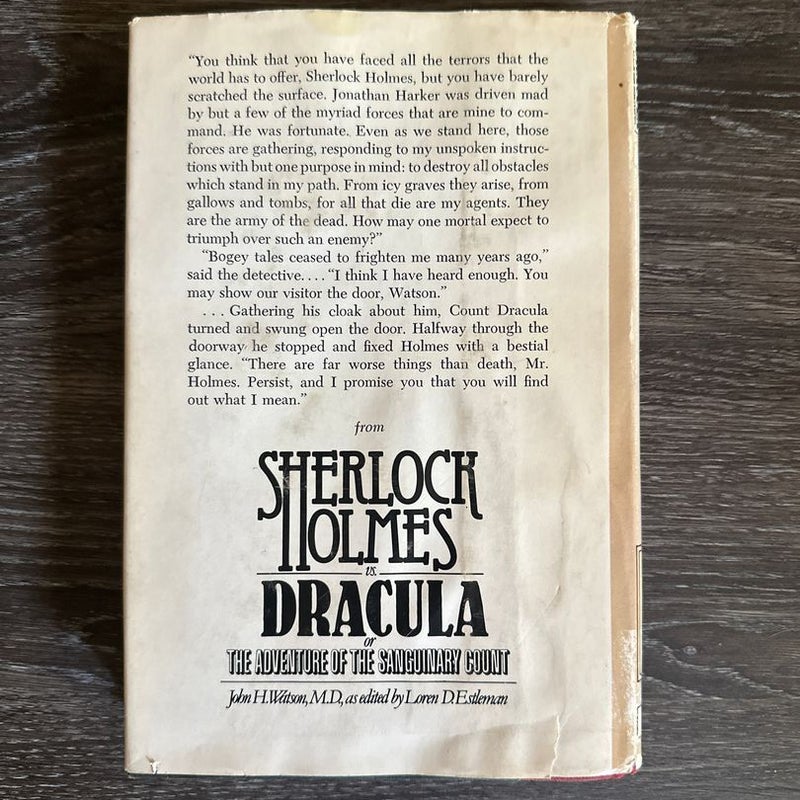 Sherlock Holmes vs. Dracula 