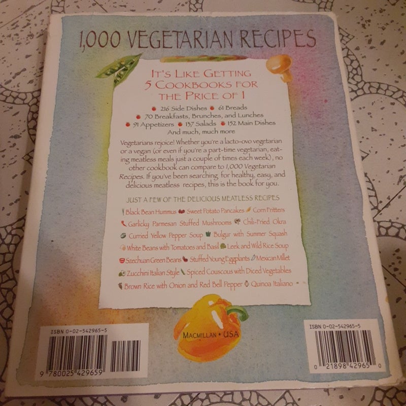 1,000 Vegetarian Recipes