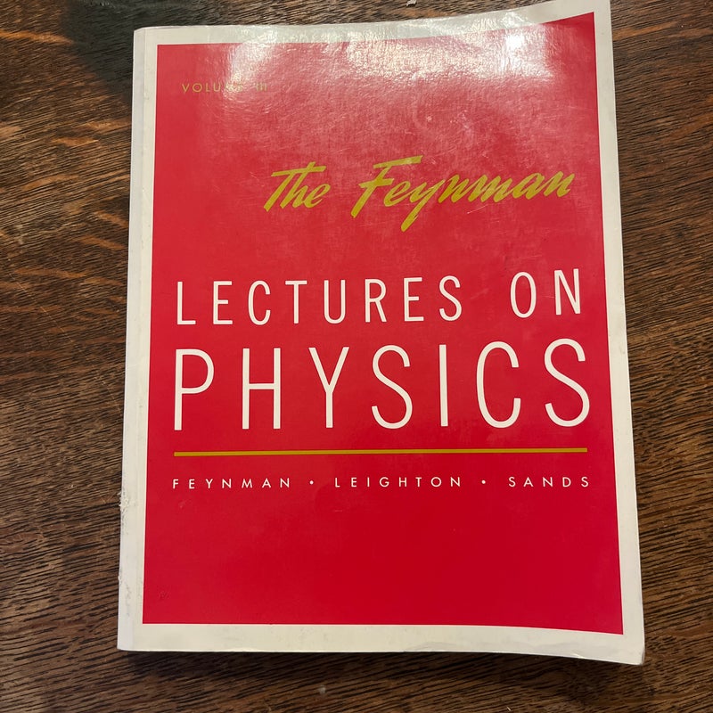 Lectures on Physics