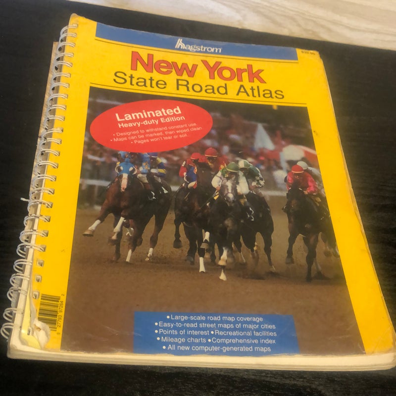 New York State Road Laminated Atlas