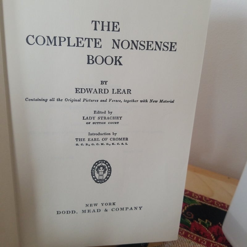 The Complete Nonsense Book 
