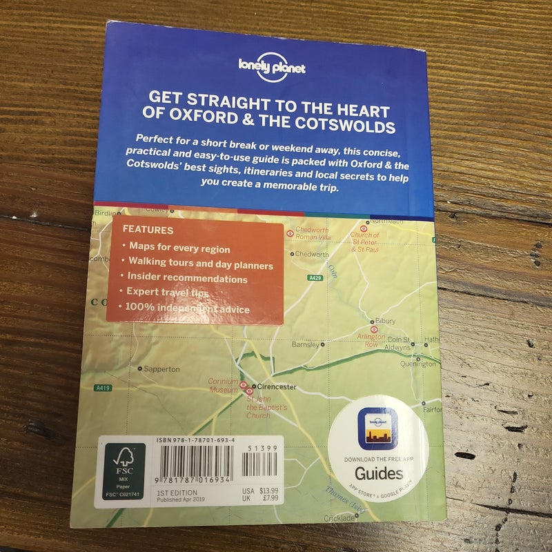 Lonely Planet Pocket Oxford and the Cotswolds 1