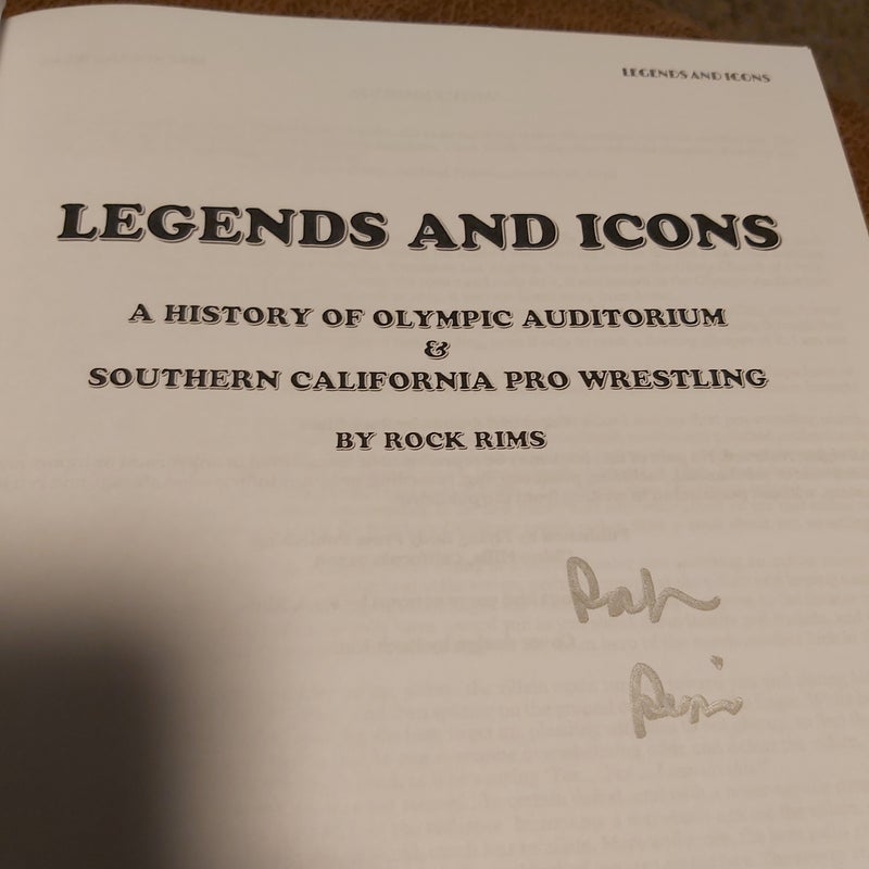 Legends and Icons (signed copy)