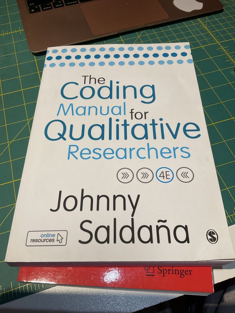 The Coding Manual for Qualitative Researchers