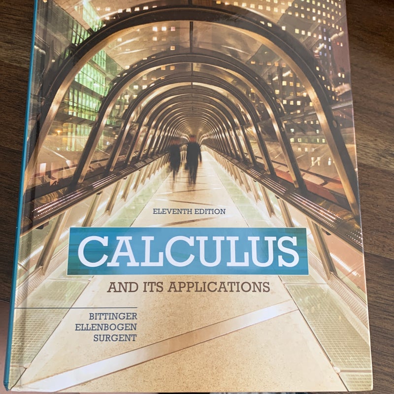 Calculus and Its Applications