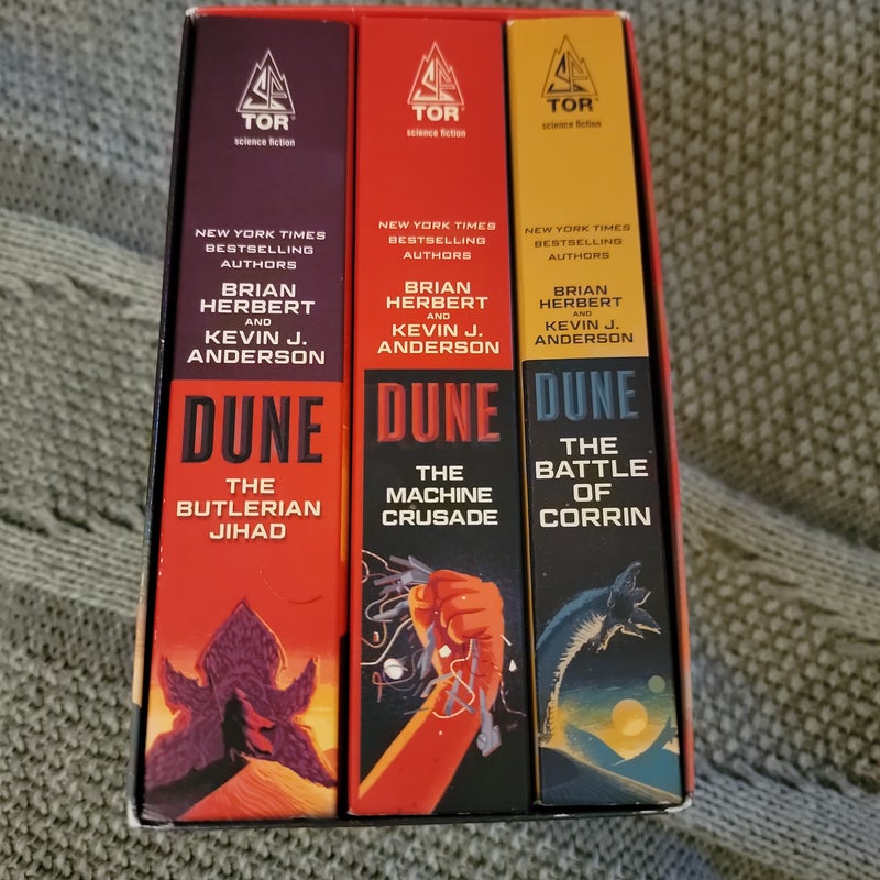 Legends of Dune Mass Market Paperback Boxed Set