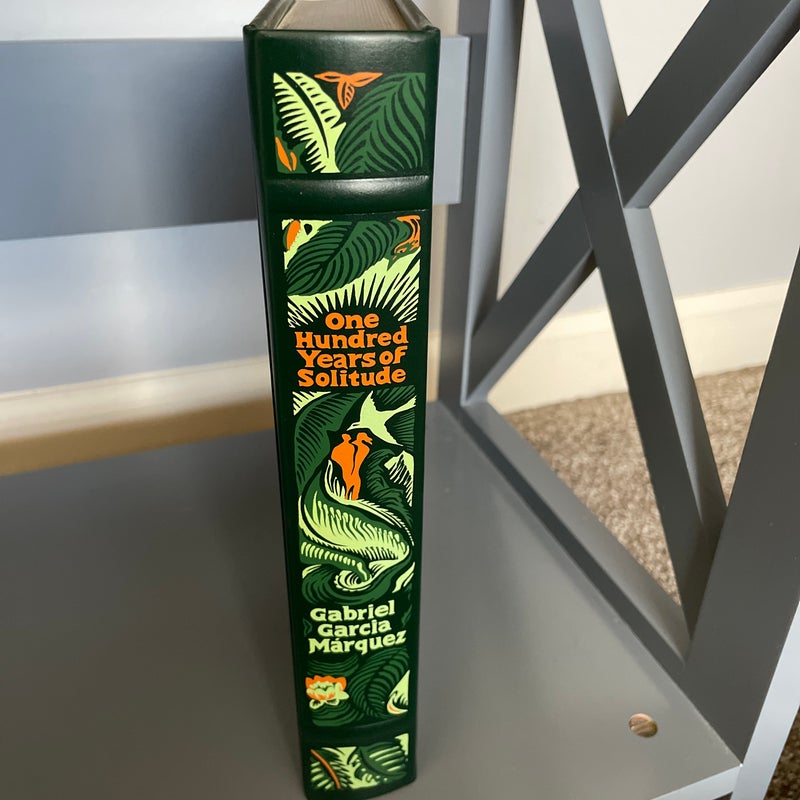 One Hundred Years of Solitude (Barnes And Noble Leatherbound)