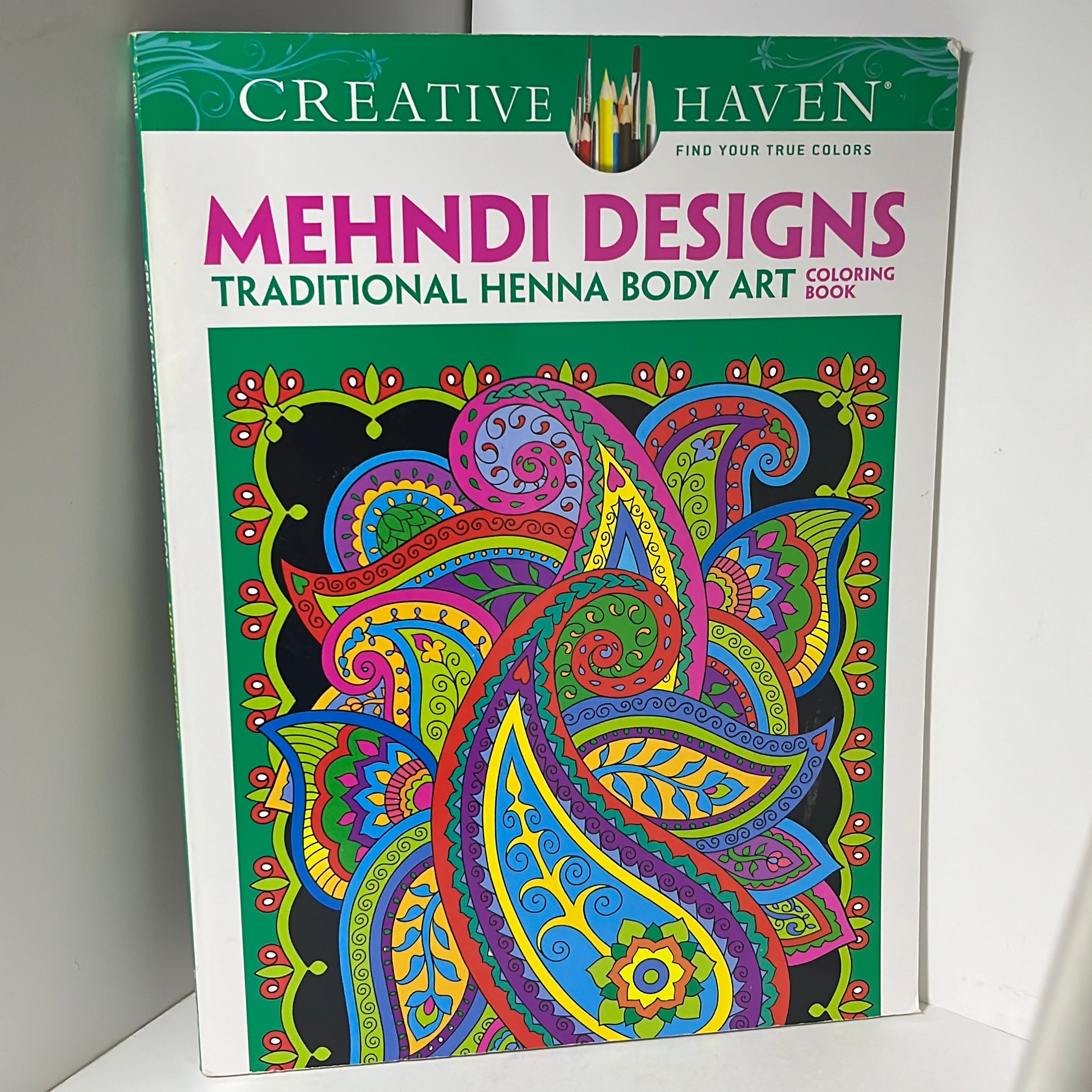 Creative Haven Mehndi Designs Coloring Book