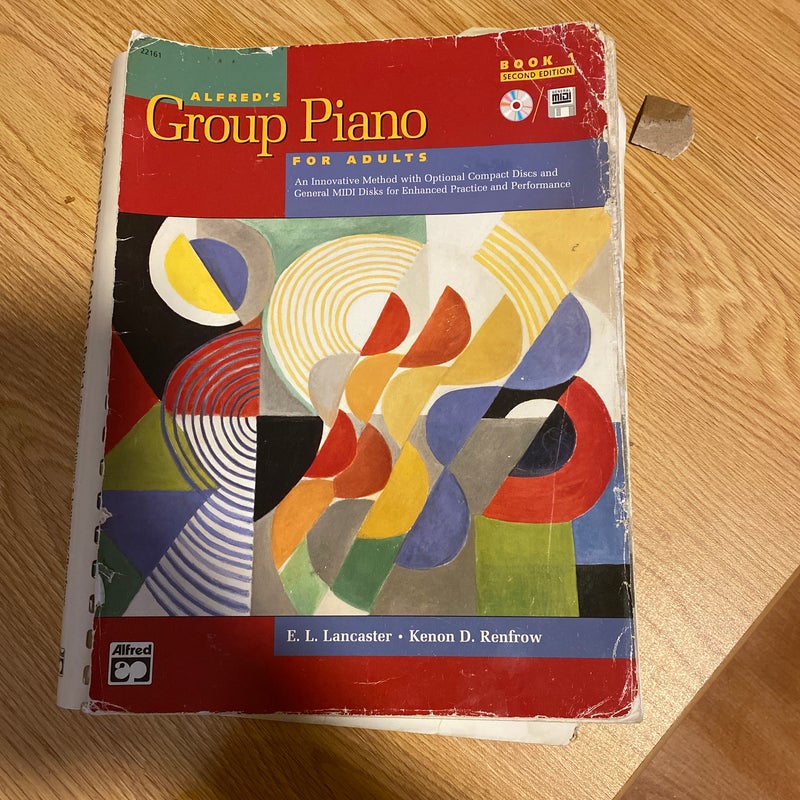 Alfred's Group Piano for Adults Student Book, Bk 1