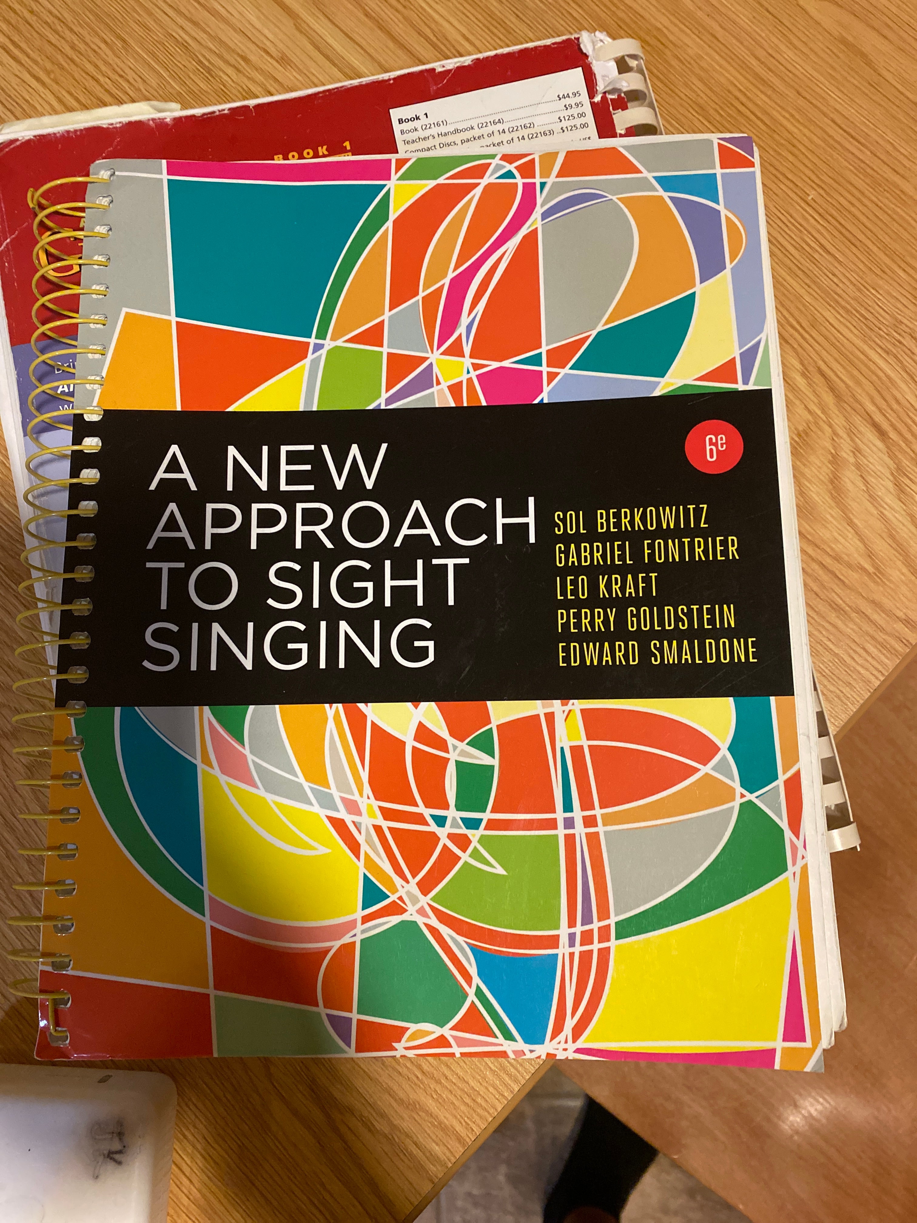 A New Approach to Sight Singing