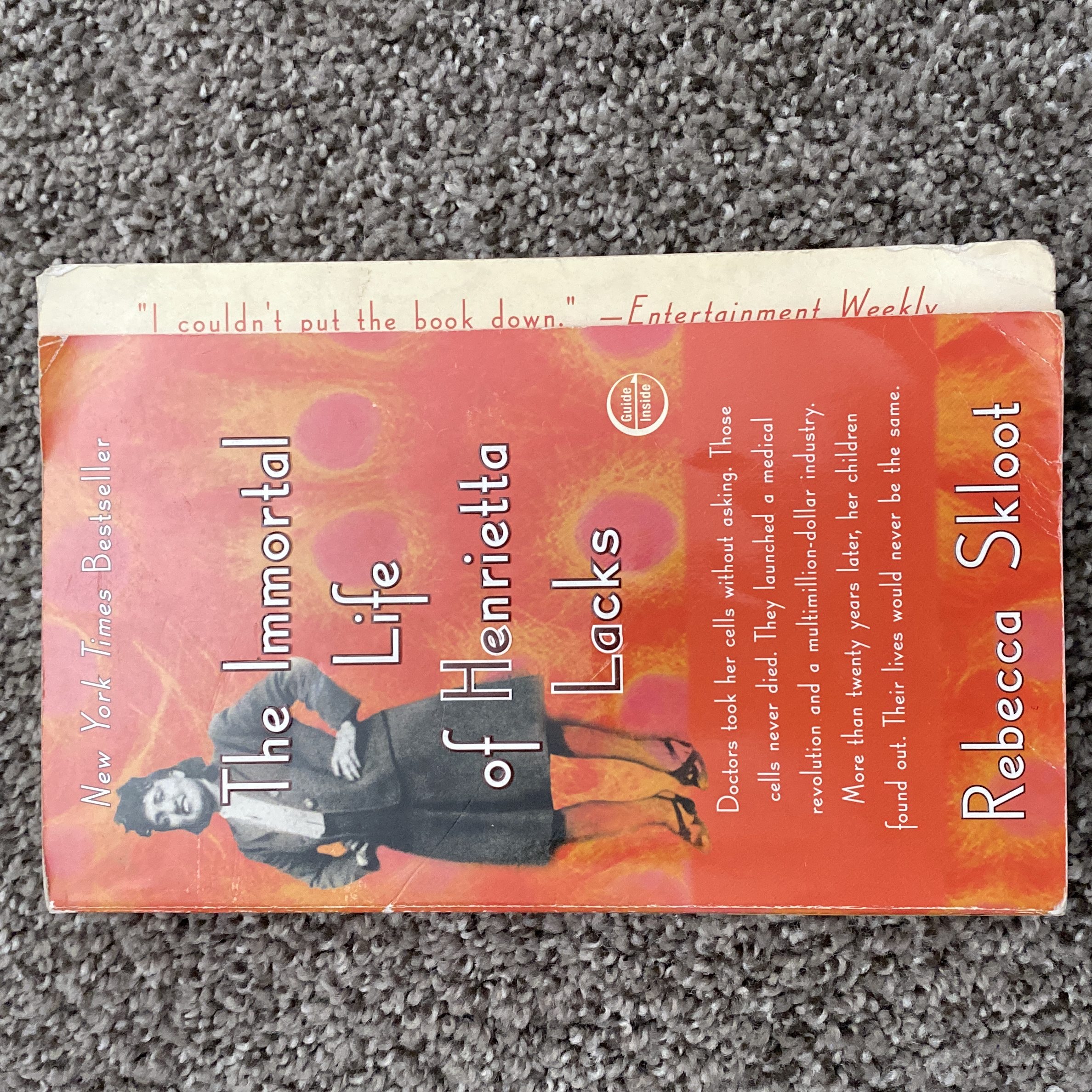 The Immortal Life of Henrietta Lacks book cover