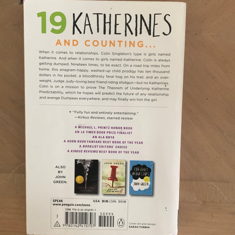 An Abundance of Katherines