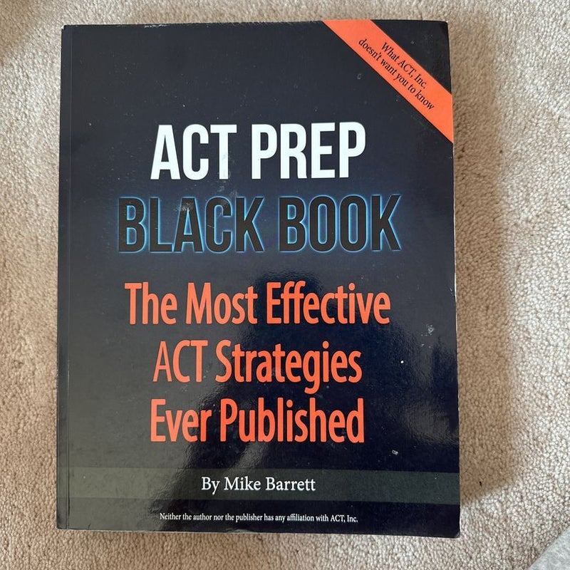 ACT Prep Black Book