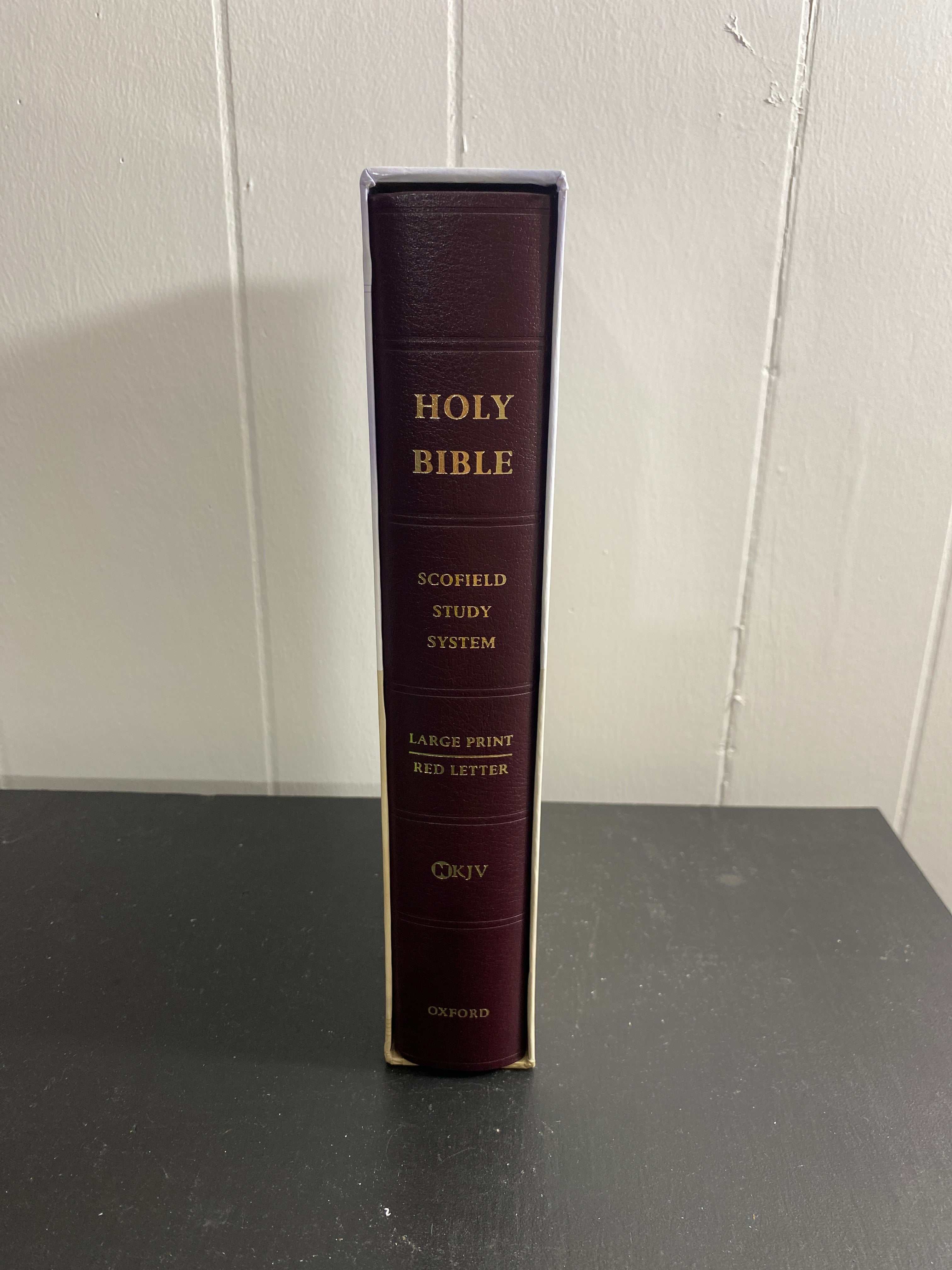 The Scofield Study Bible III, NKJV, Large Print Edition By Oxford