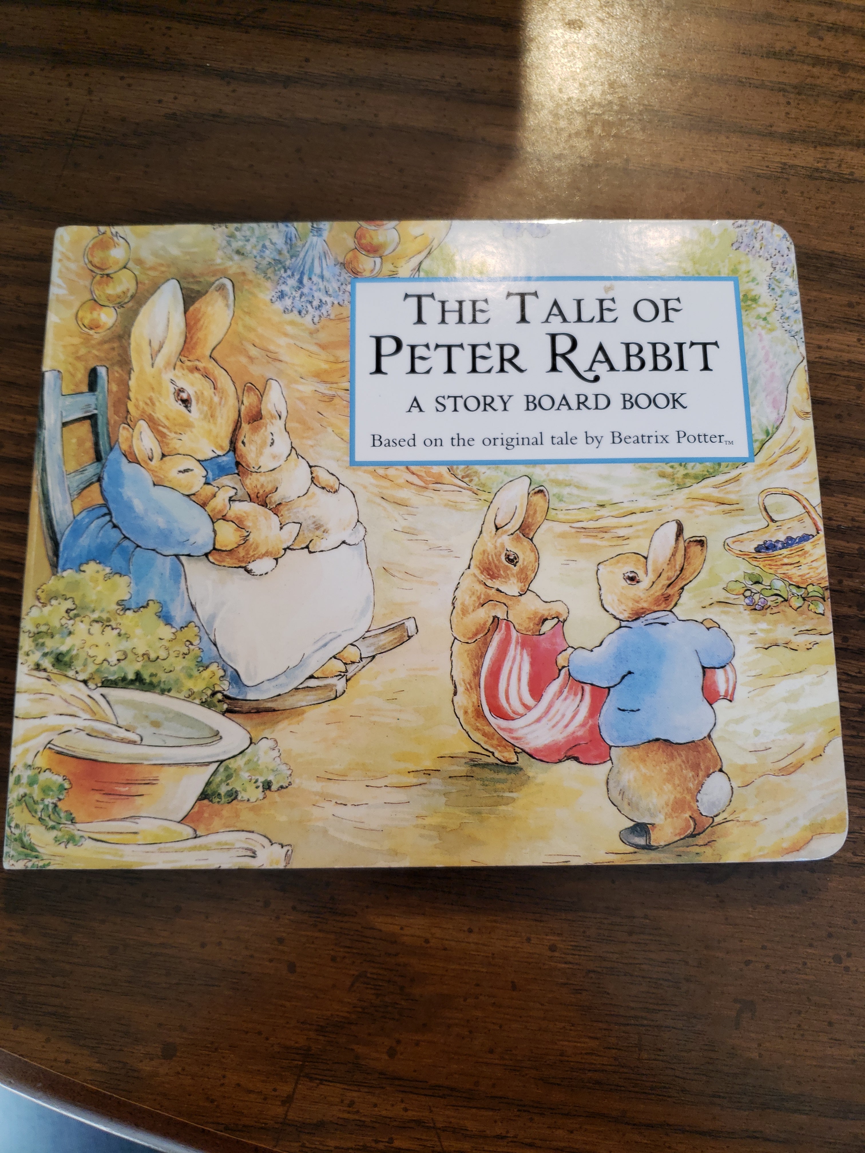 The Tale Of Peter Rabbit Story Board Book