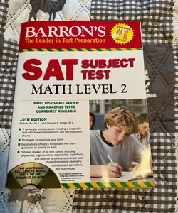 Barron's SAT Subject Test Math Level 2 with CD-ROM, 10th Edition