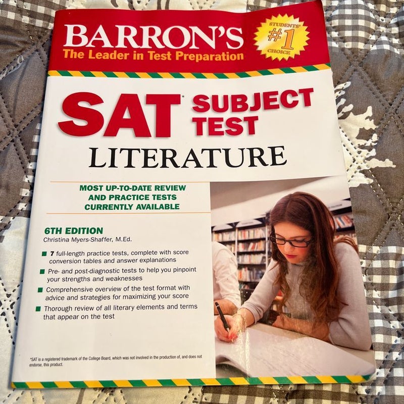 Barron's S. A. T. Subject Test Literature