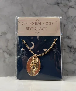 Bookish Box Celestial God Necklace