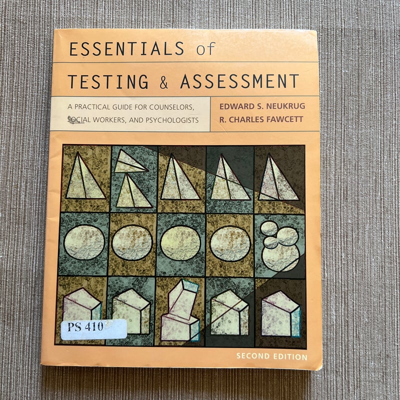 Essentials of Testing and Assessment