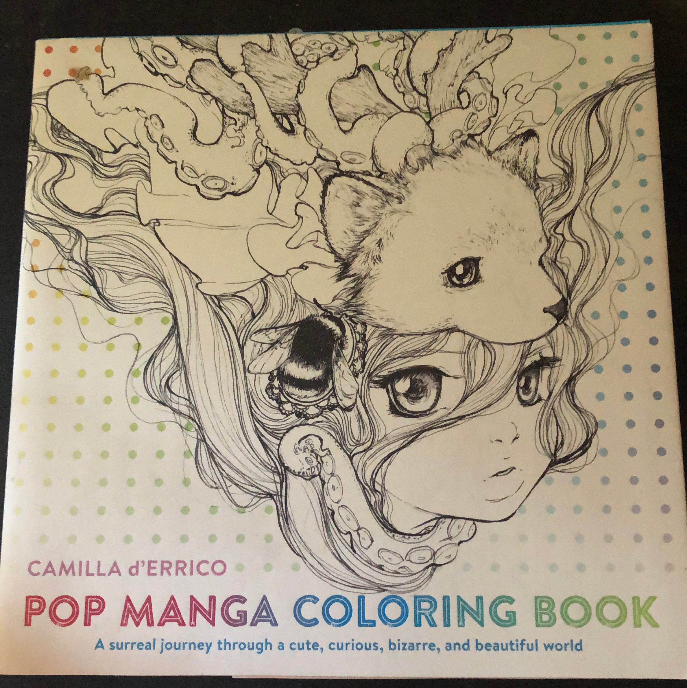 Pop Manga Coloring Book