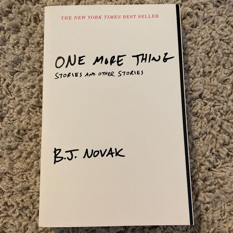 One More Thing