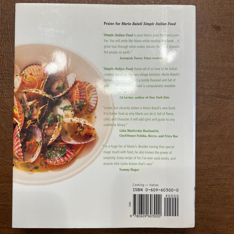 Mario Batali Simple Italian Food