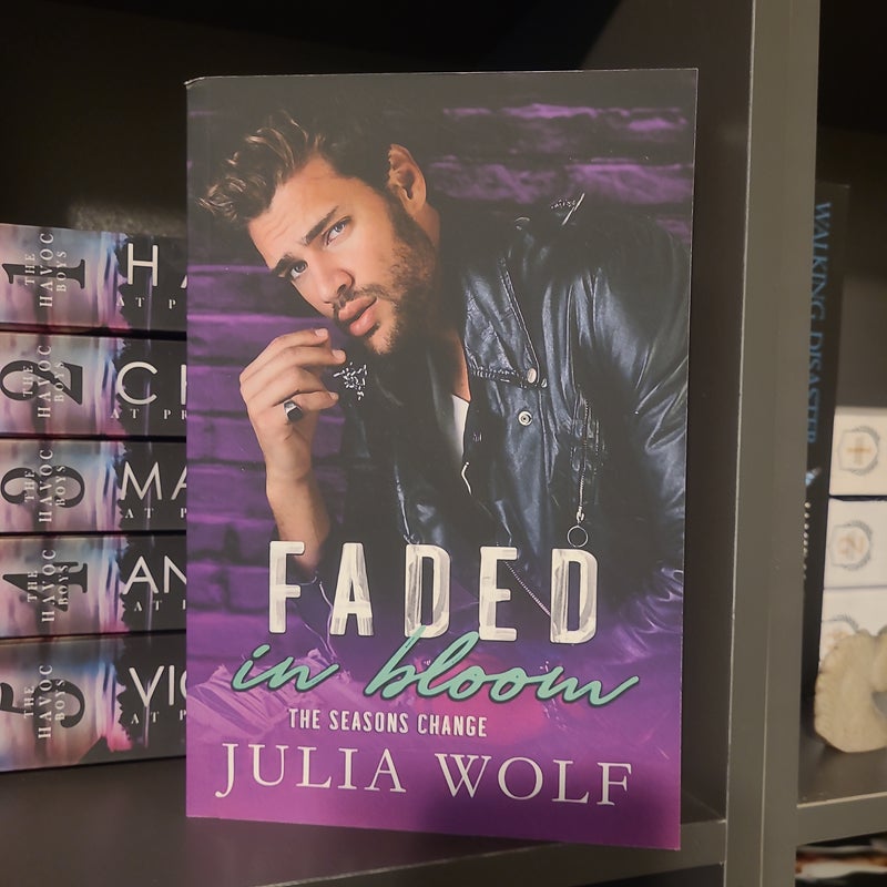 Faded in bloom **Signed **