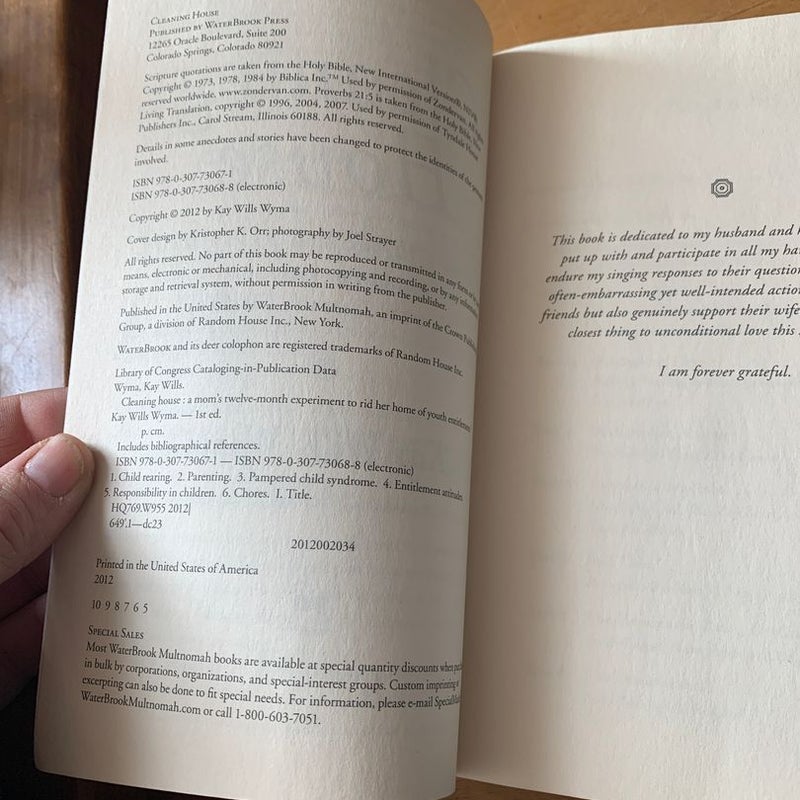 Cleaning House by Kay Wills Wyma, Paperback Pangobooks