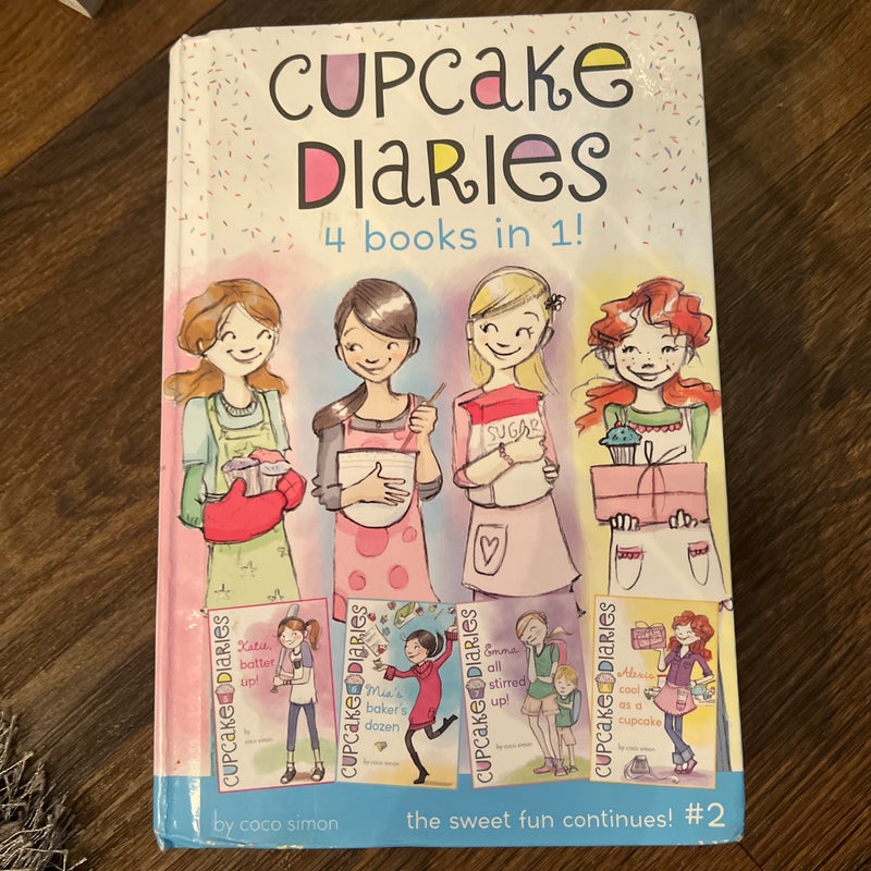 Cupcake Diaries 4 books in 1