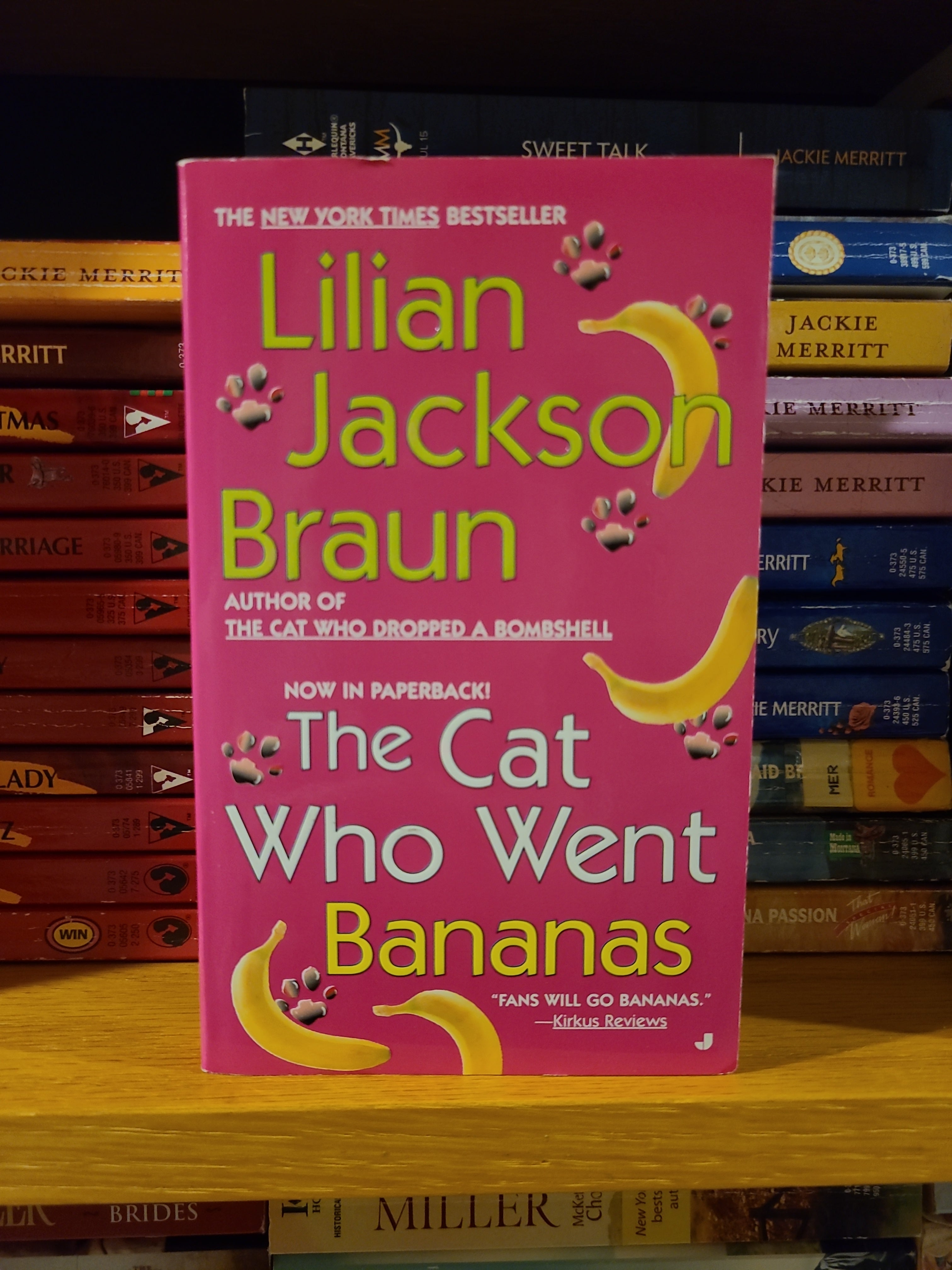 The Cat Who Went Bananas