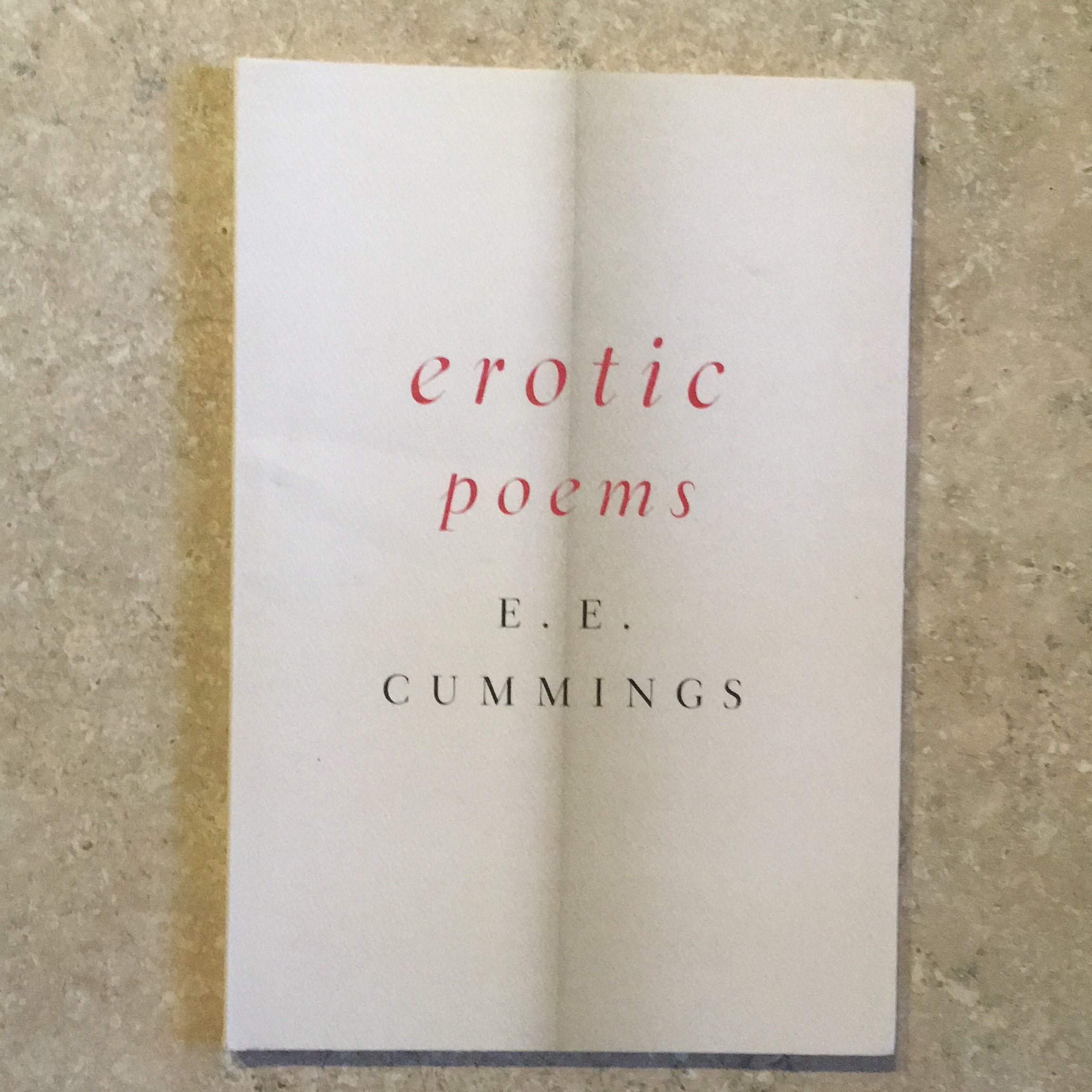 Erotic Poems