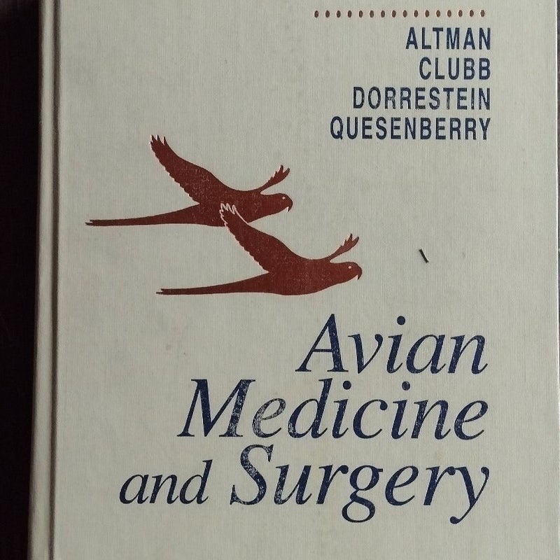 Avian Medicine and Surgery Textbook
