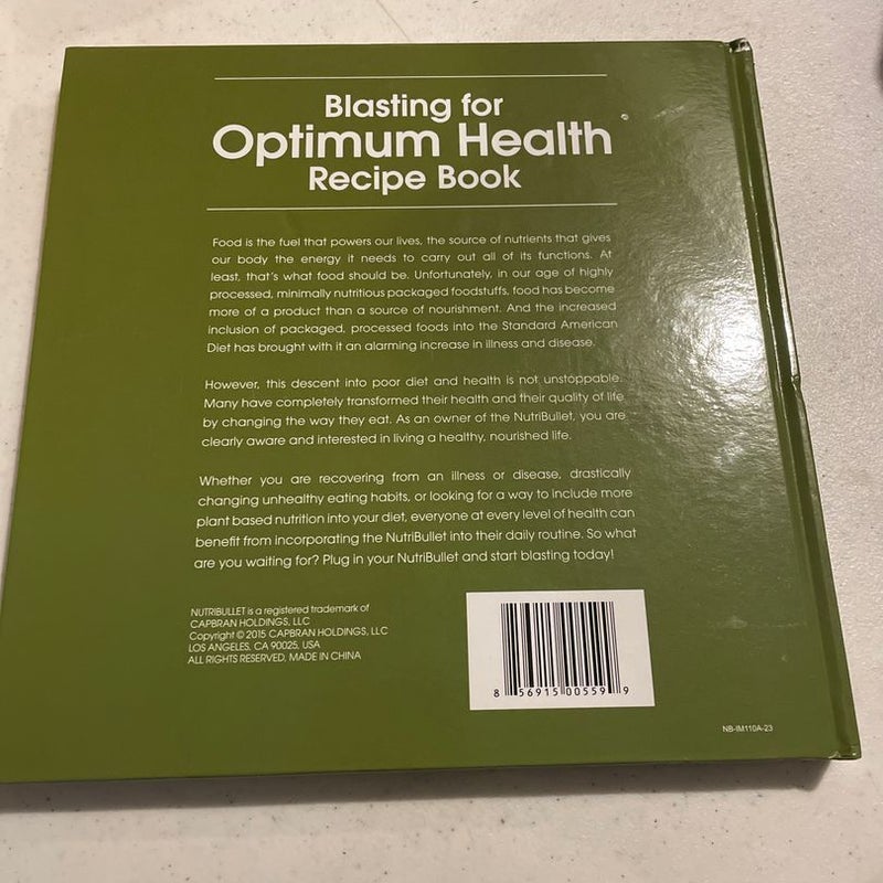 Blasting for Optimum Health