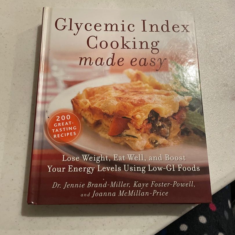 Glycemic Index Cooking Made Easy by Brand Miller, Hardcover Pangobooks