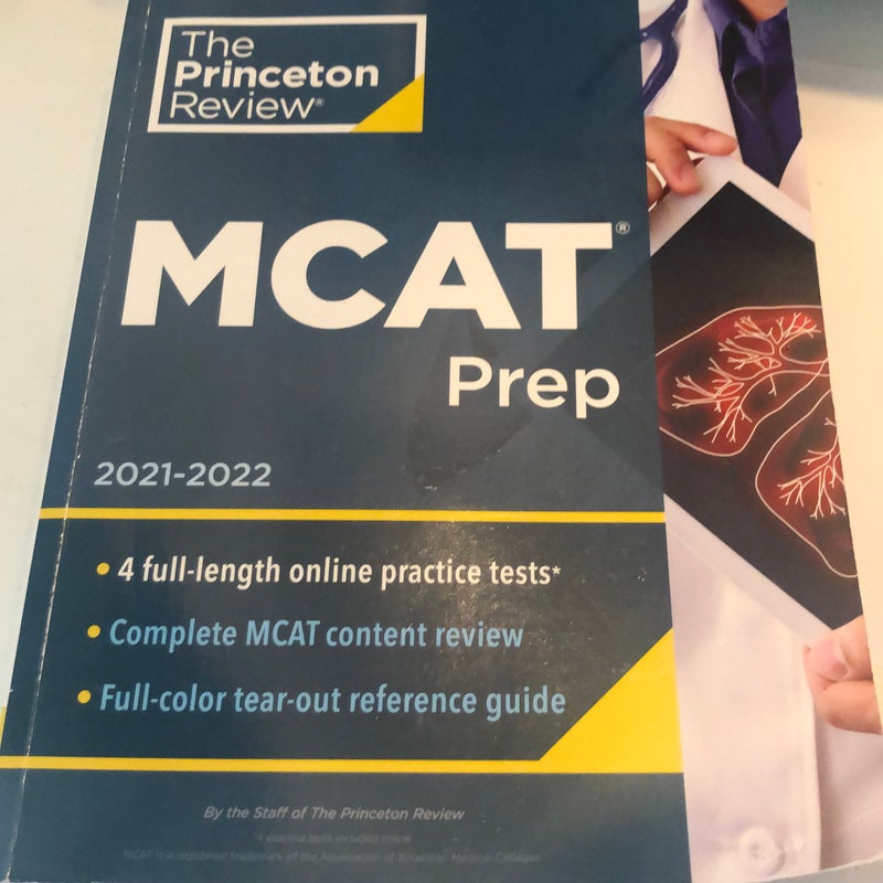 Princeton Review MCAT Prep, 2021-2022