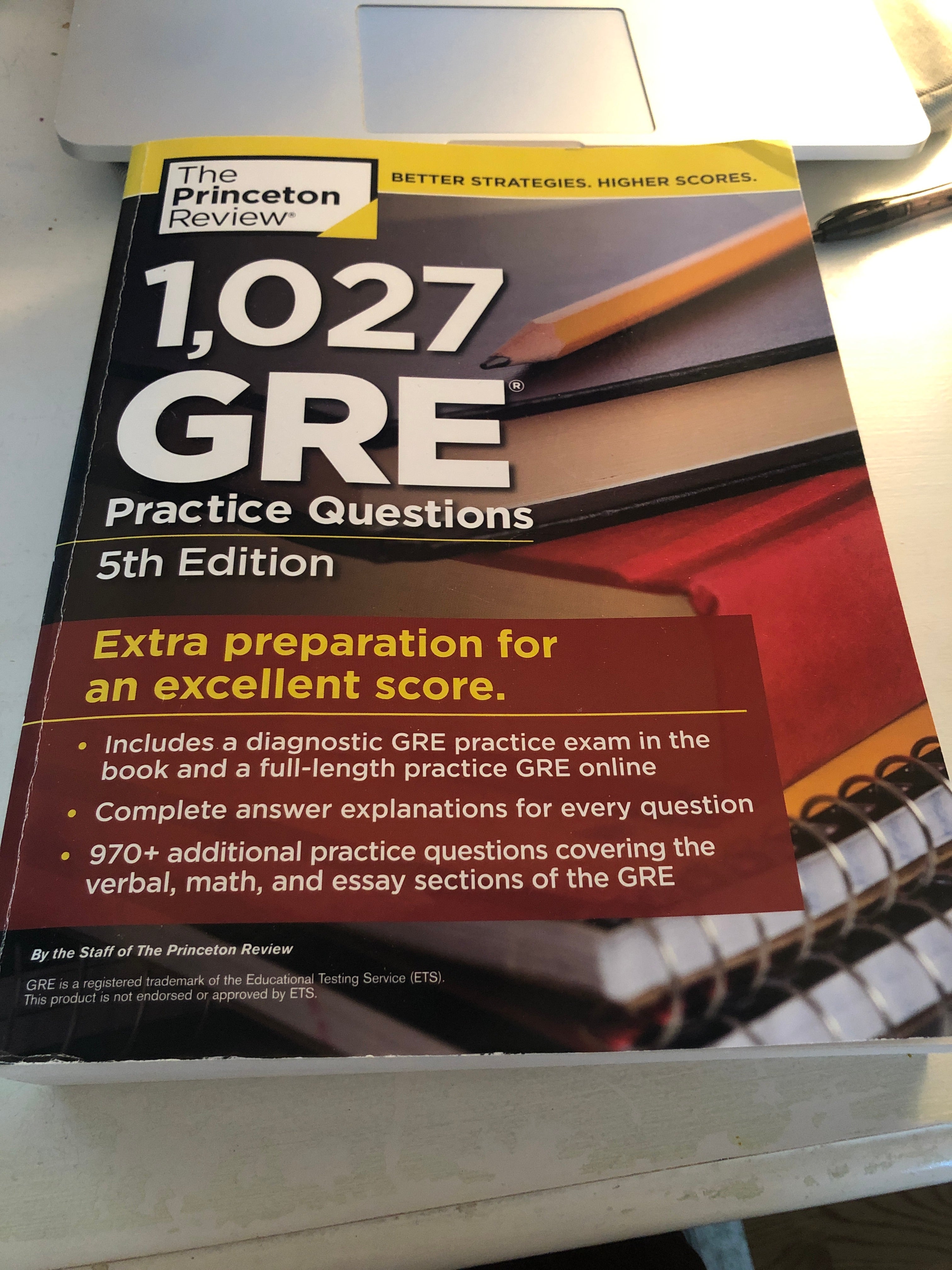 1,027 GRE Practice Questions, 5th Edition