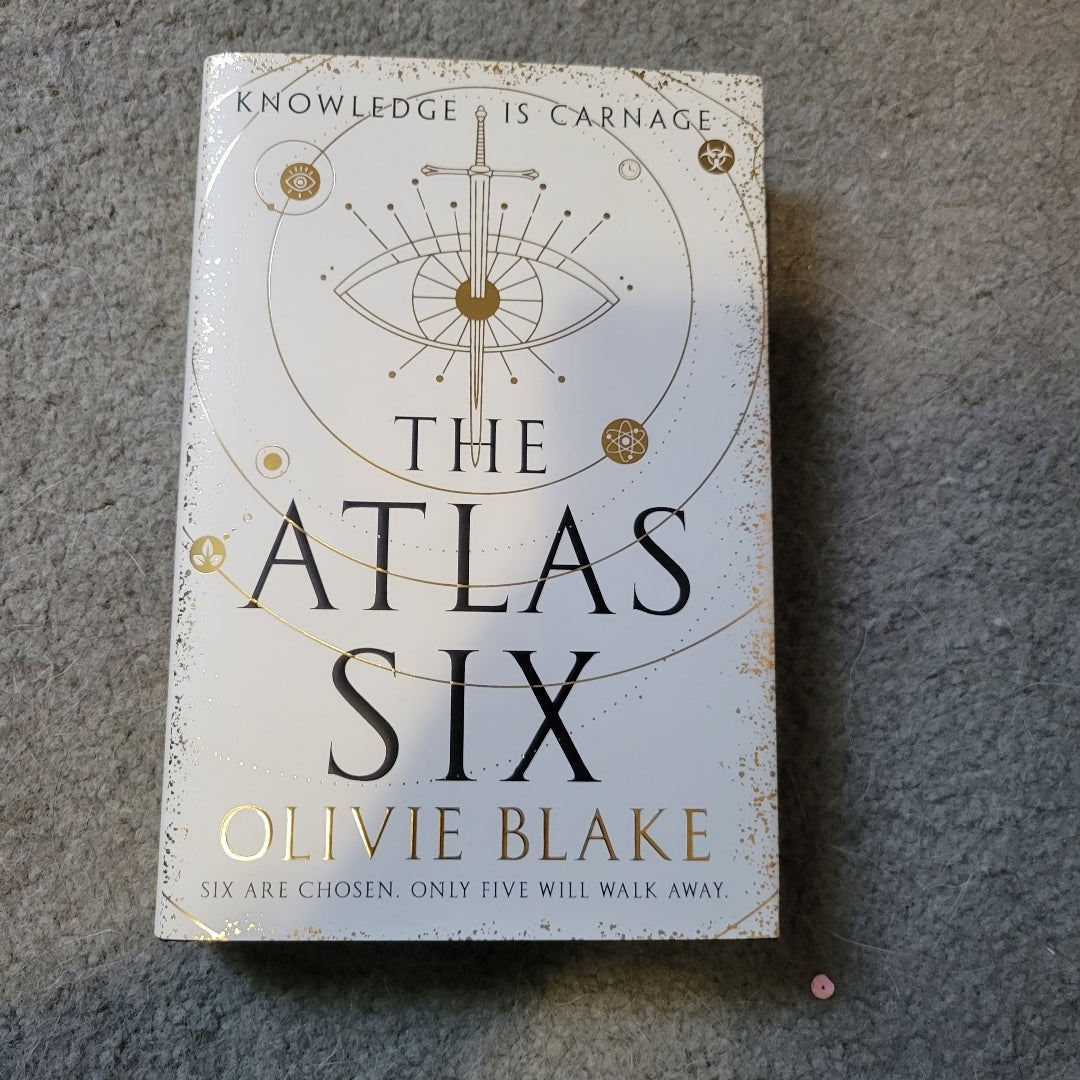 Fairyloot The Atlas Six SIGNED by Olivie Blake, Hardcover