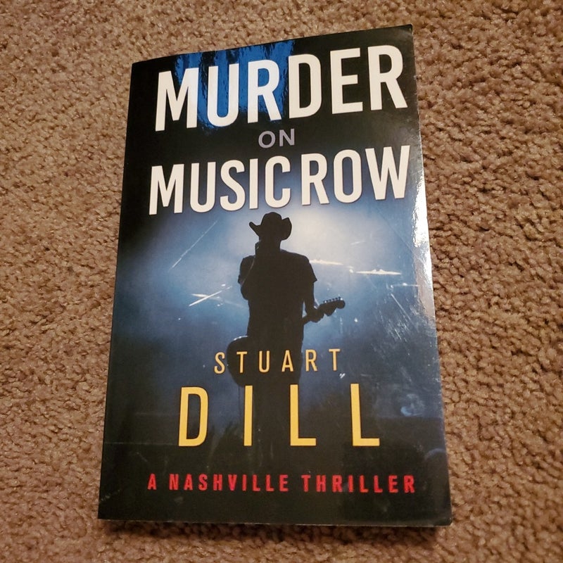 MURDER on MUSIC ROW by Stuart Dill Paperback Pangobooks