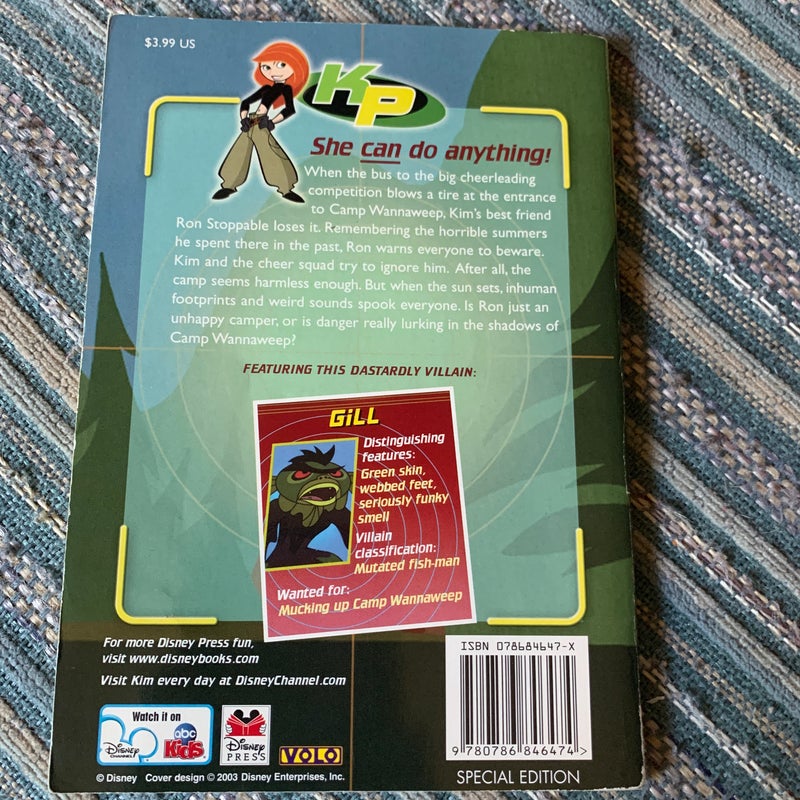 Disney's Kim Possible: Showdown at Camp Wannaweep - Book #3