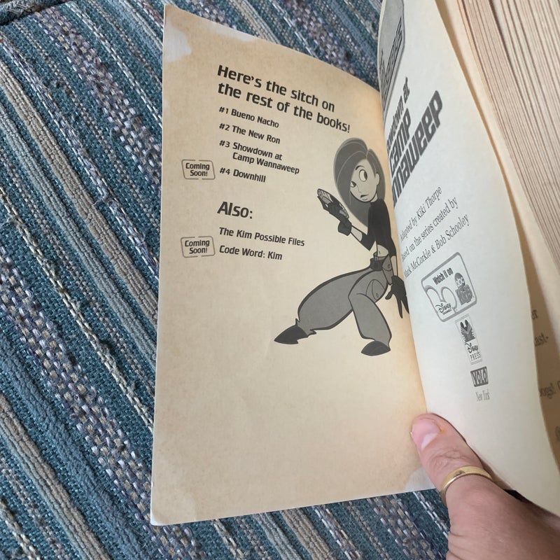 Disney's Kim Possible: Showdown at Camp Wannaweep - Book #3