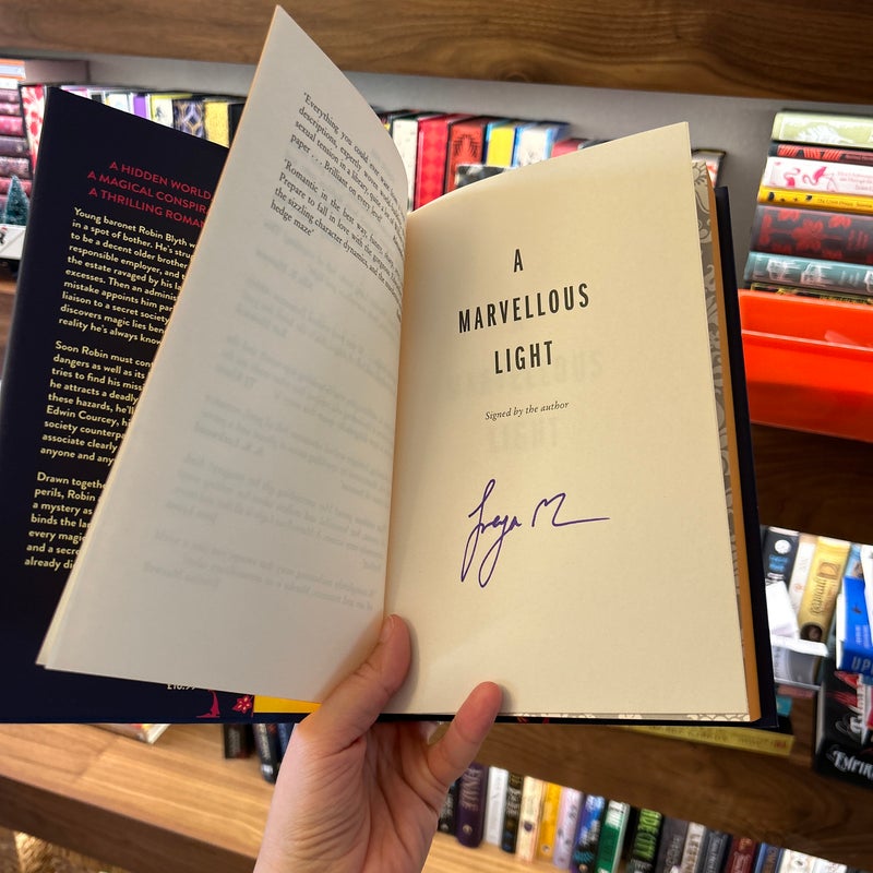 A Marvellous Light (Waterstones signed exclusive edition)