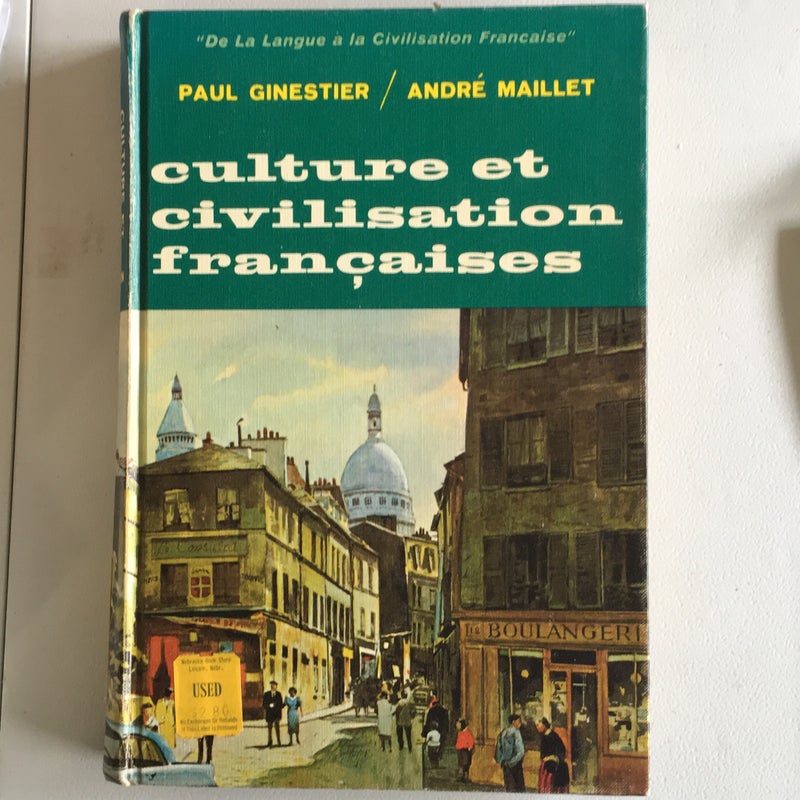 culture et civilisation francaises 