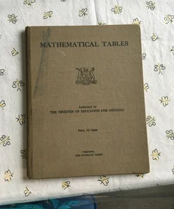 mathematical tables